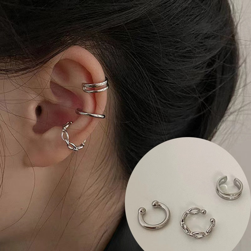 Boho Multilayer Long Tassel Ear Cuff
