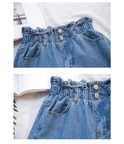 High Waisted Summer Shorts - Top Boho