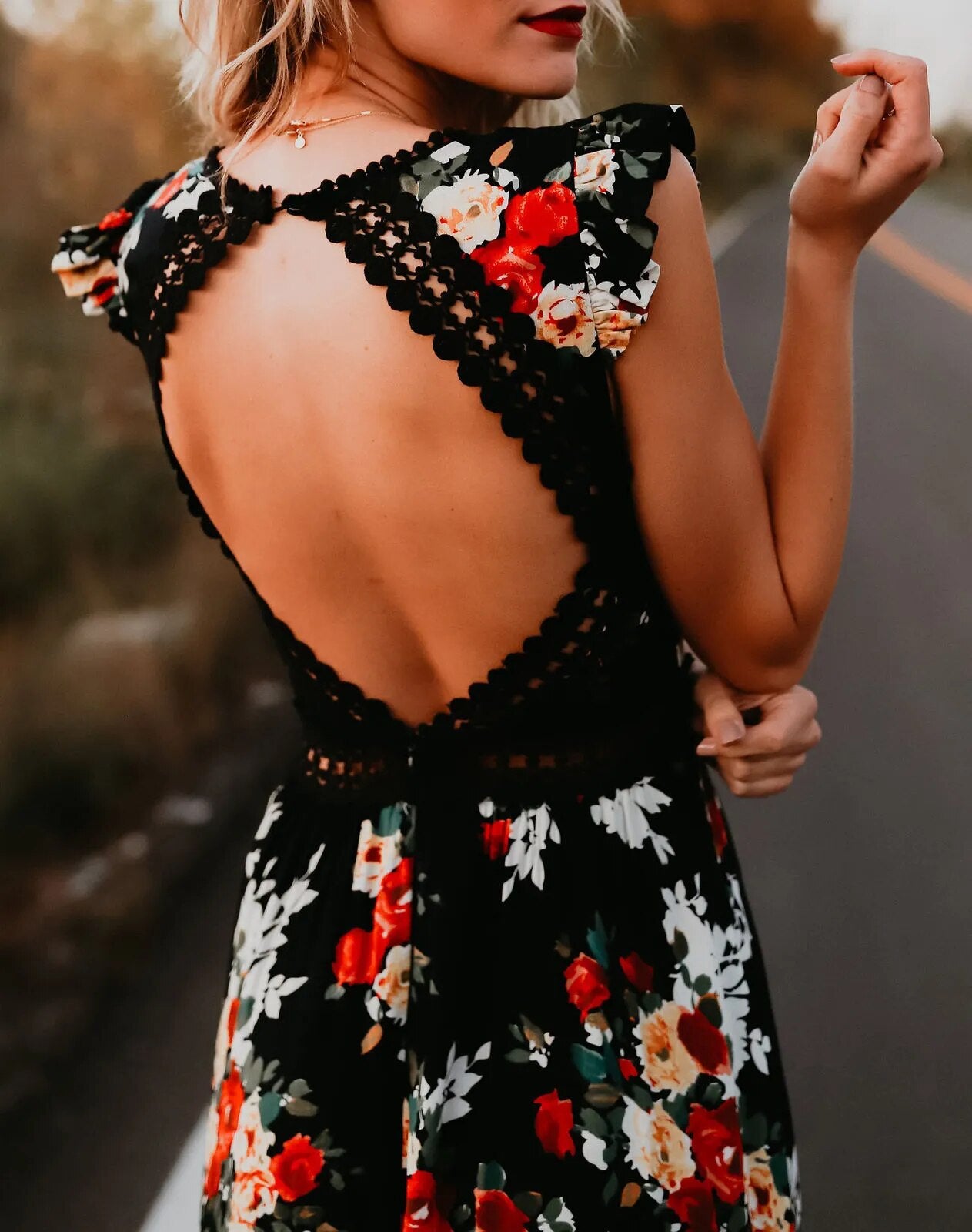 Bohemian Floral Elegant Maxi Dress - Top Boho