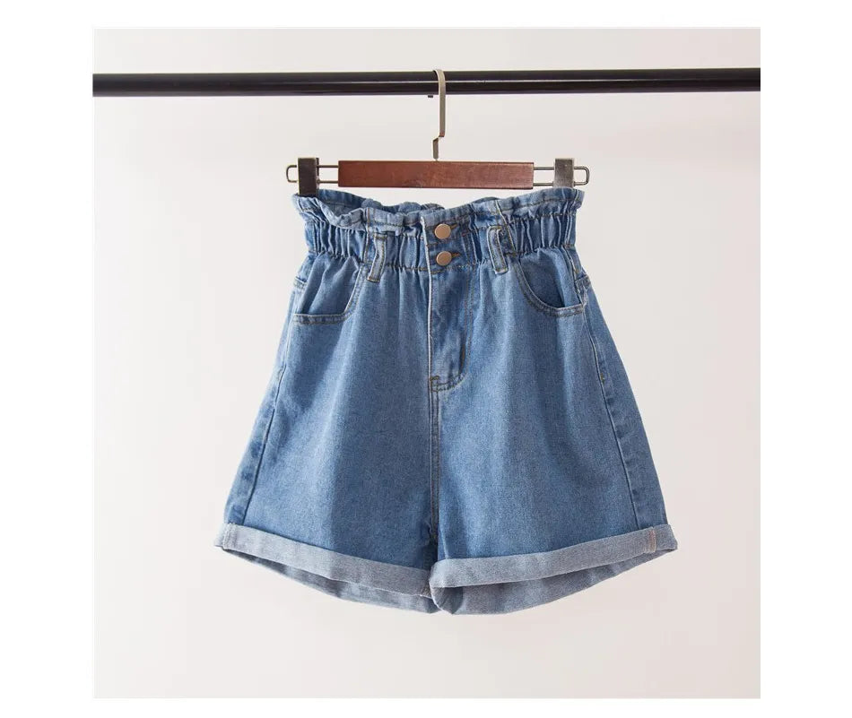 High Waisted Summer Shorts - Top Boho