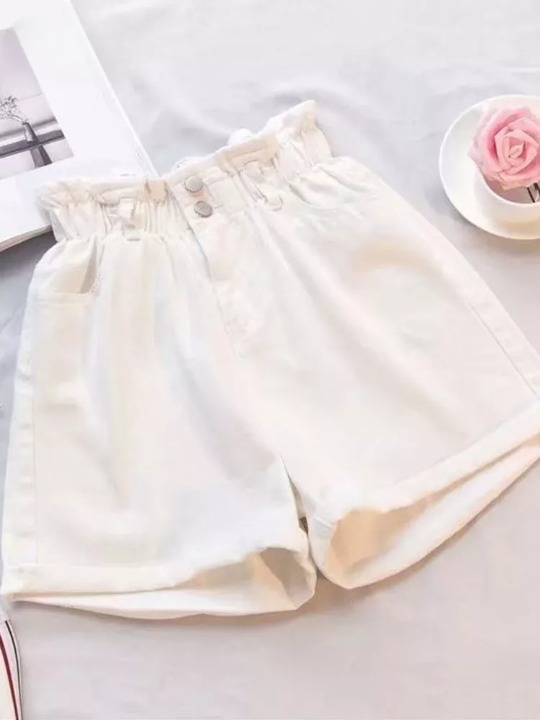 High Waisted Summer Shorts - Top Boho