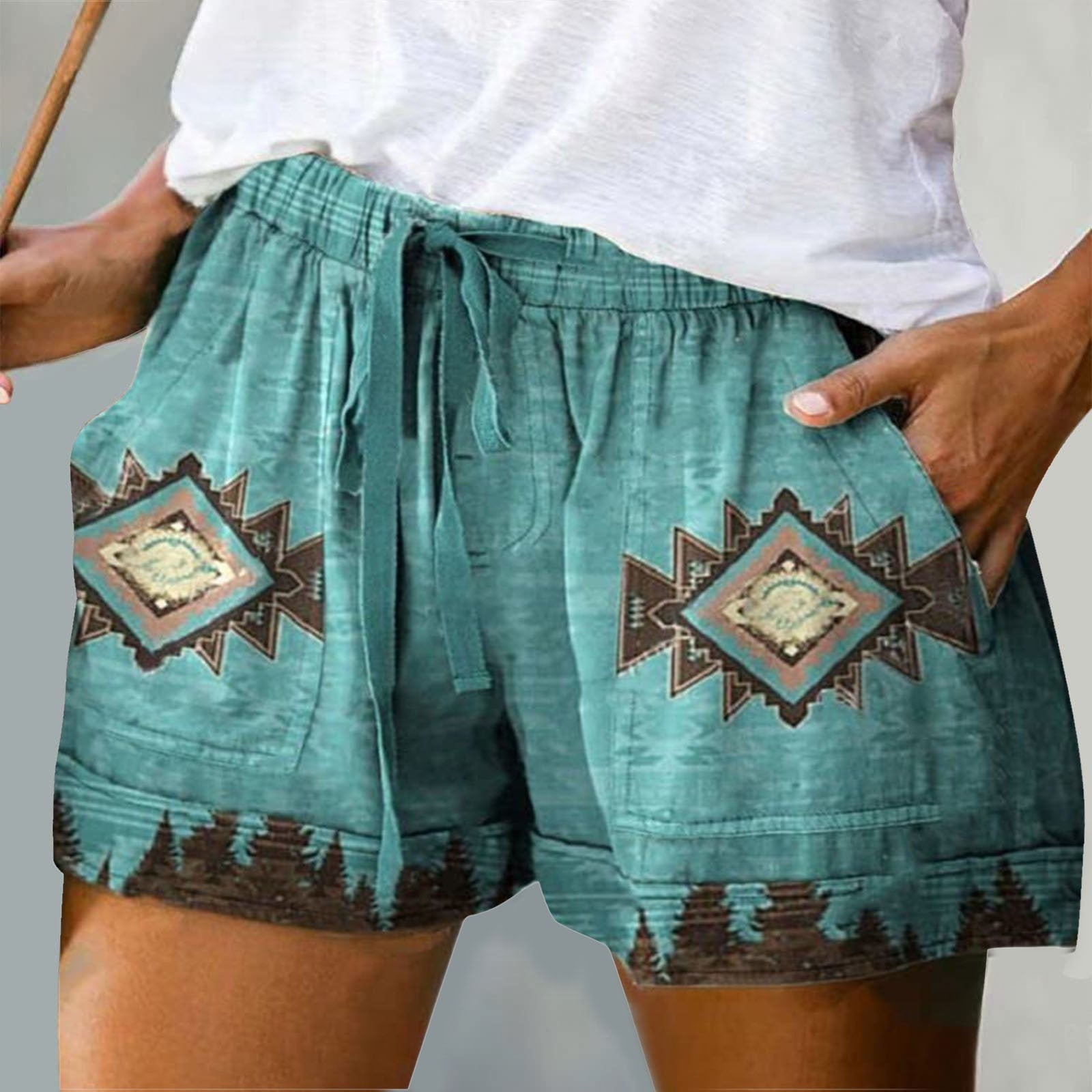 Boho Chic Loose Shorts - Top Boho