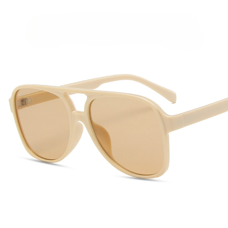 Vintage Oversized Pilot Sunglasses - Top Boho