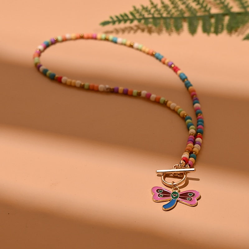 Evil Eyes Beaded Necklaces