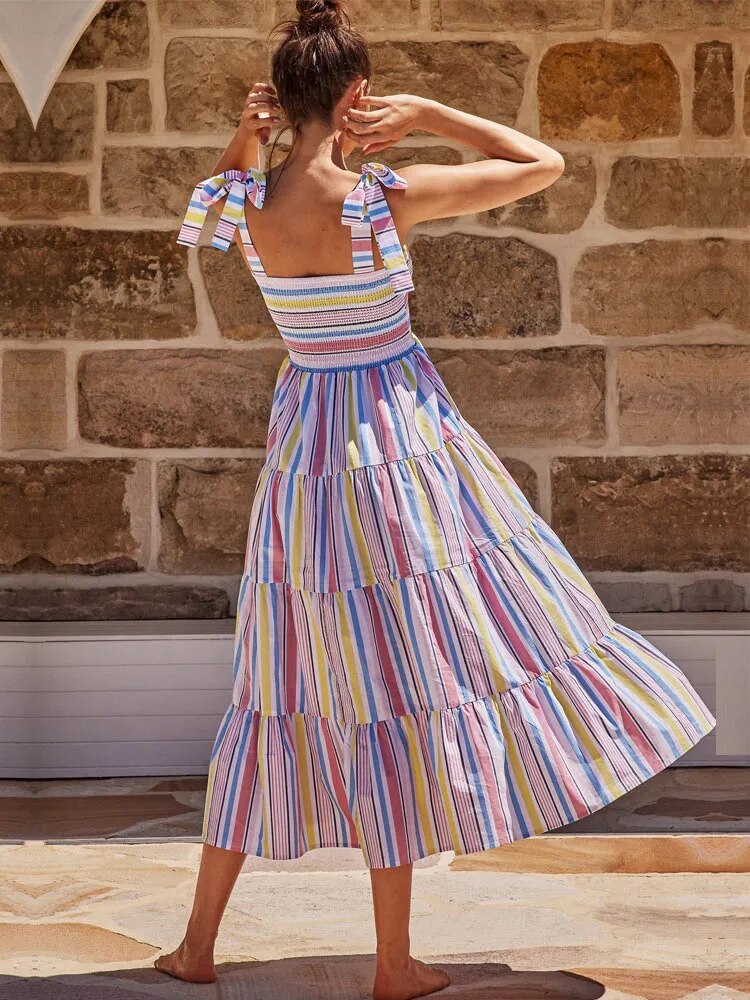 Bohemian Long Sumer Dress - Top Boho