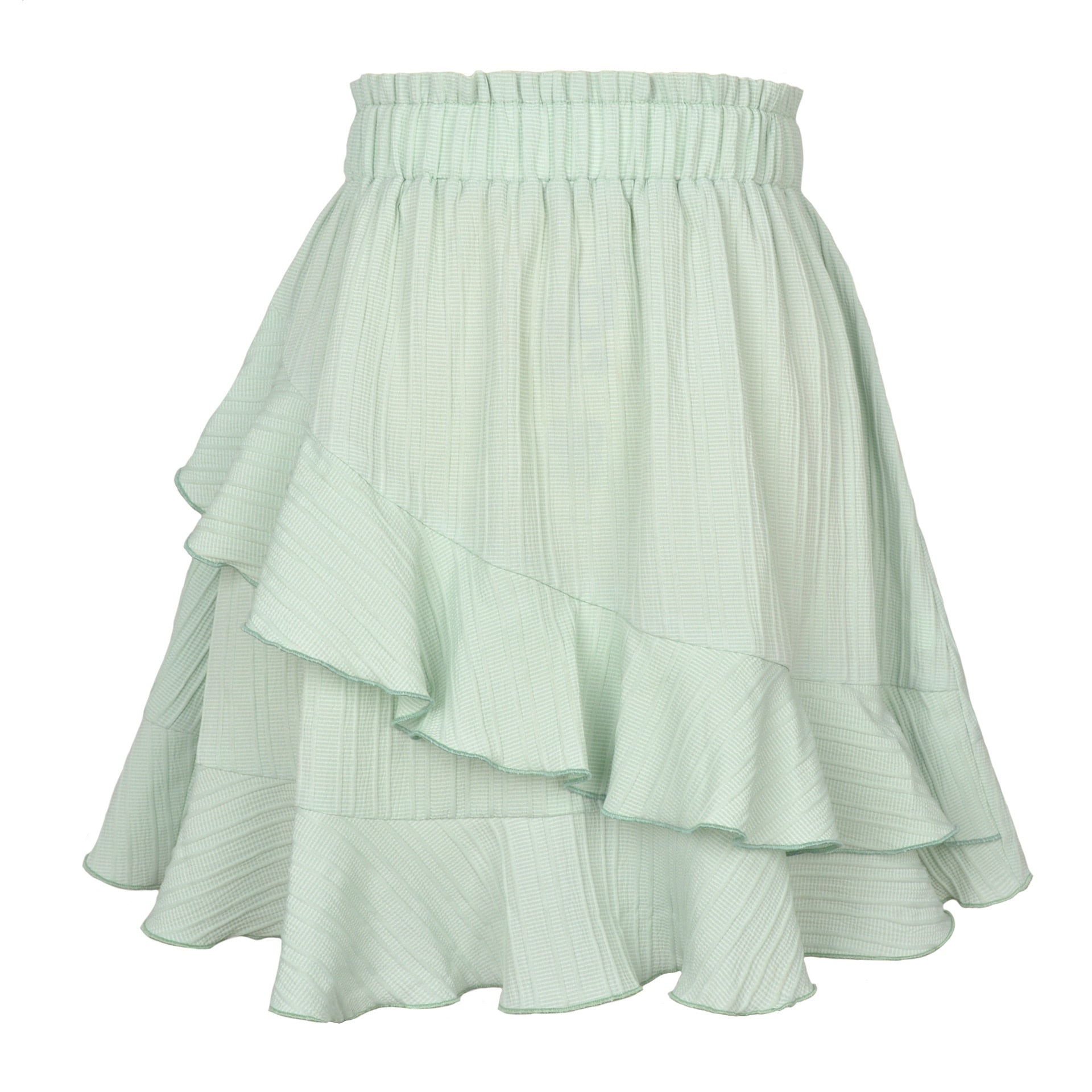 Boho Ruffle High Waist Skirt - Top Boho