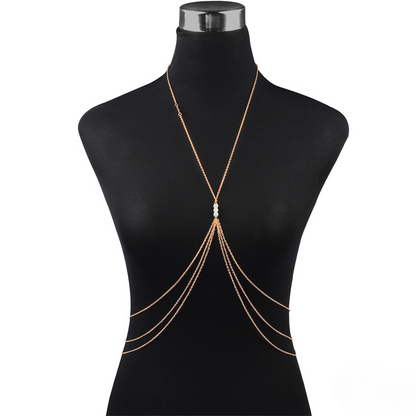 Boho Chic Harness Body Jewelry - Top Boho