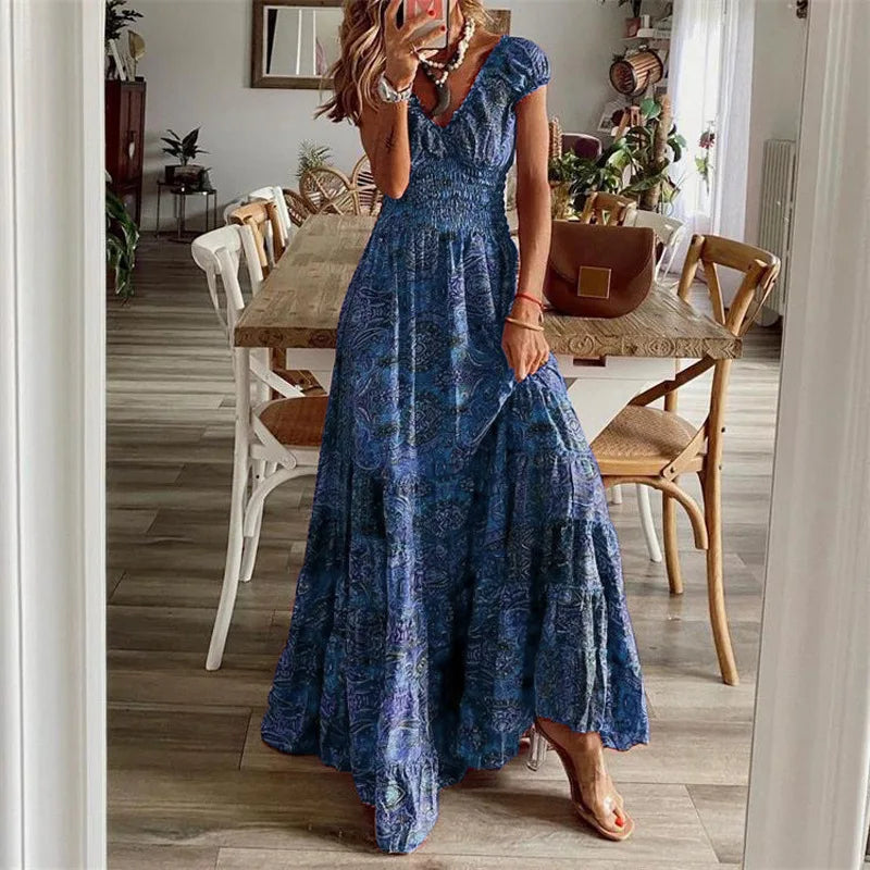 boho swing dress Marielle - Boho Swing Dress