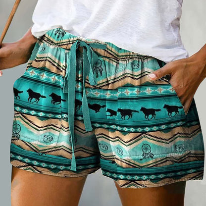 Boho Chic Loose Shorts - Top Boho