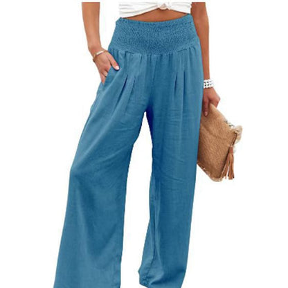 Boho Wide Leg Casual Pants - Top Boho