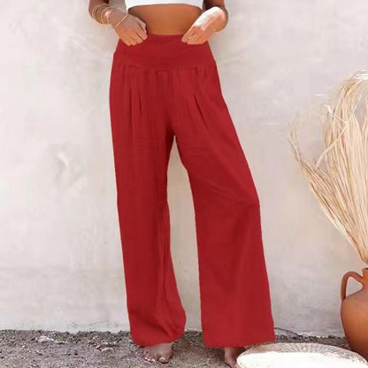 Boho Wide Leg Casual Pants - Top Boho