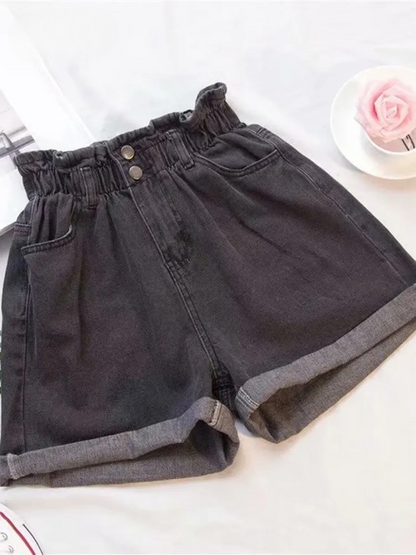 High Waisted Summer Shorts - Top Boho