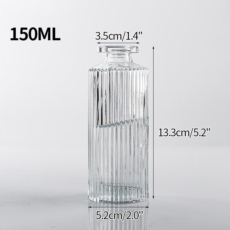 Transparent Glass Vases - Top Boho