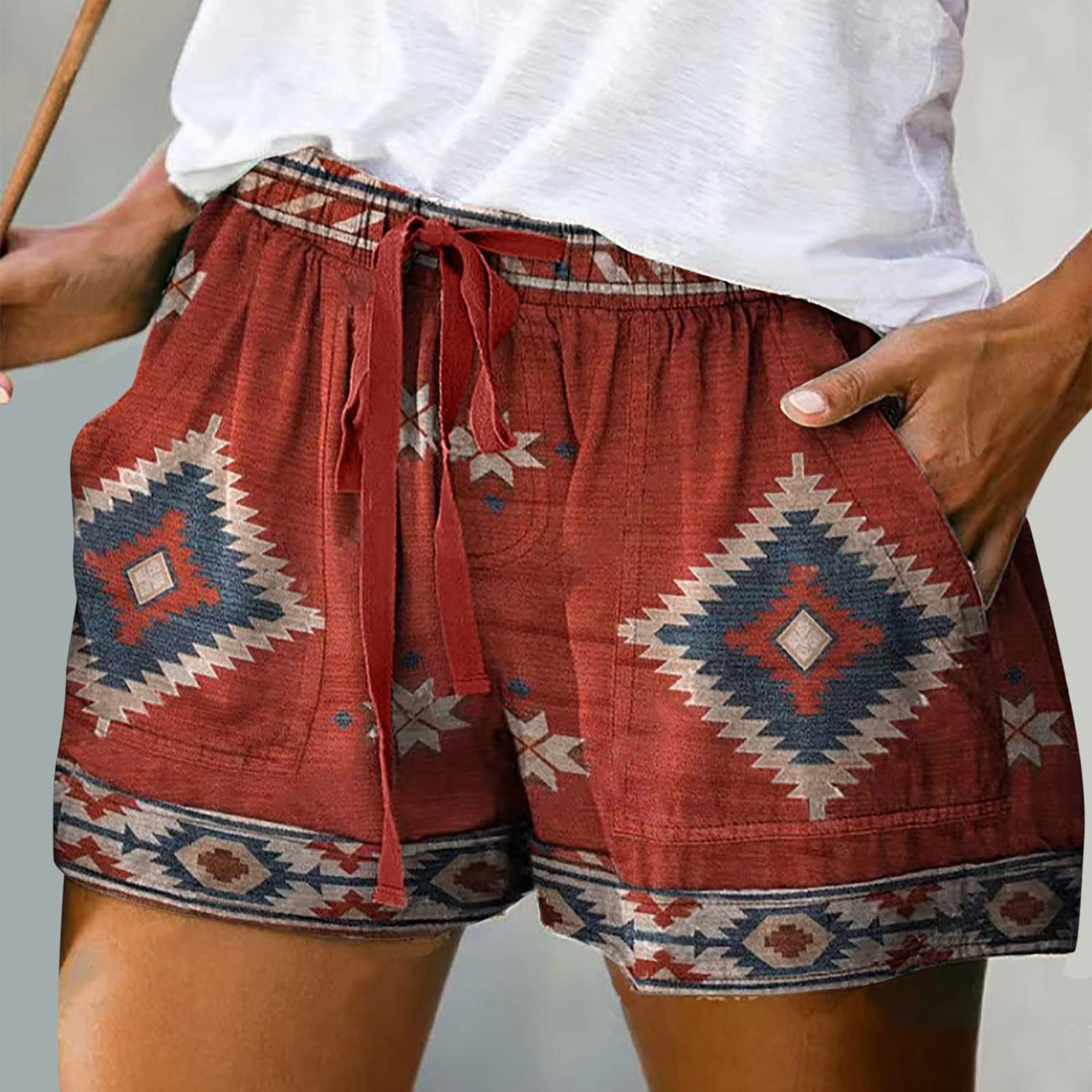 Boho Chic Loose Shorts - Top Boho