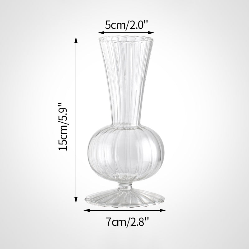 Transparent Glass Vases - Top Boho