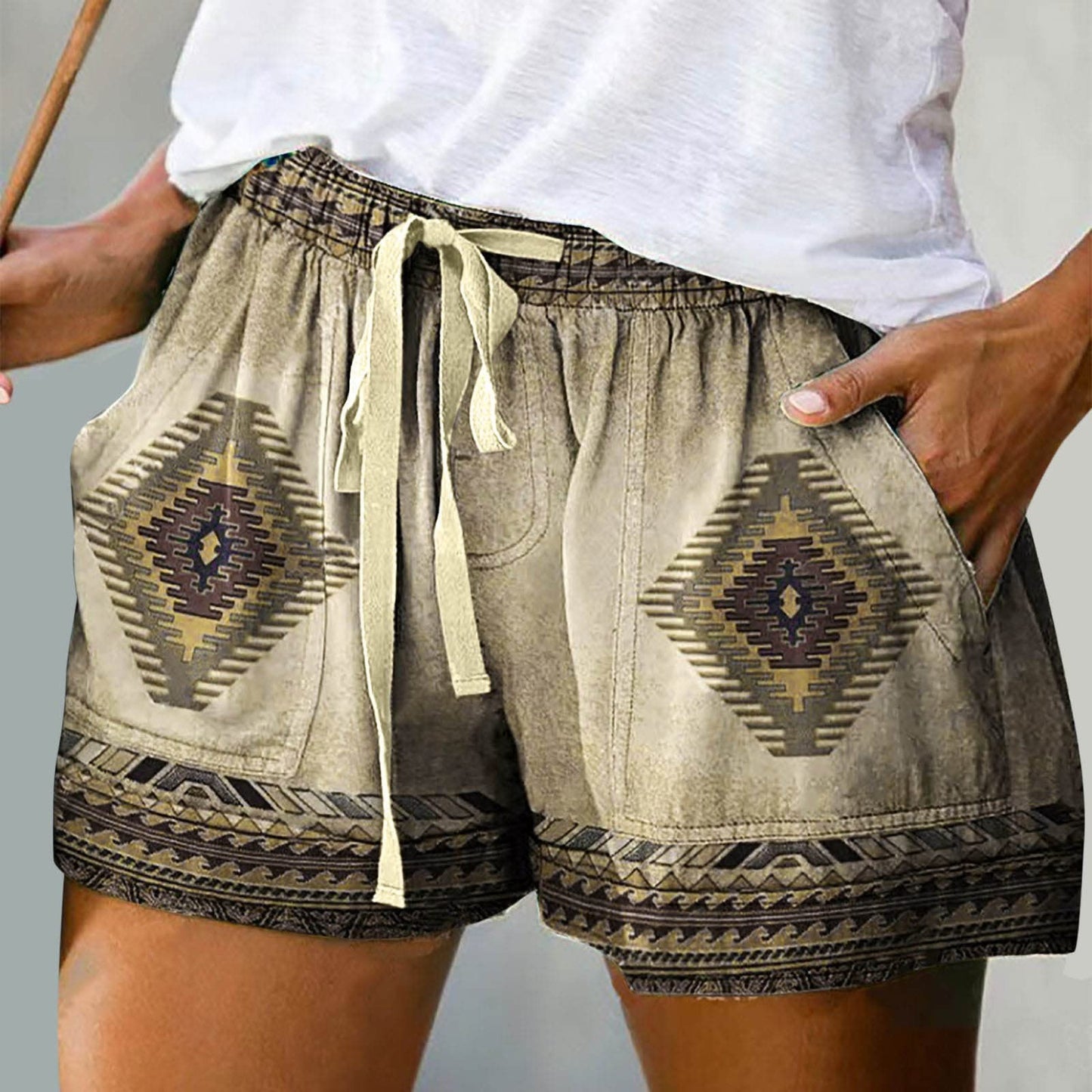 Boho Chic Loose Shorts - Top Boho