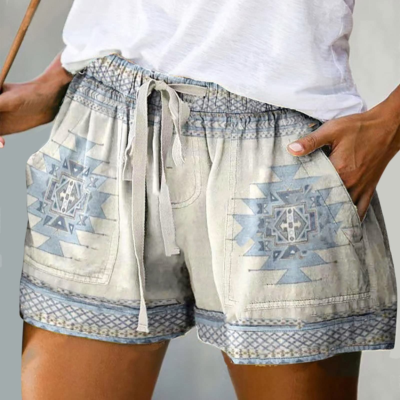 Boho Chic Loose Shorts - Top Boho