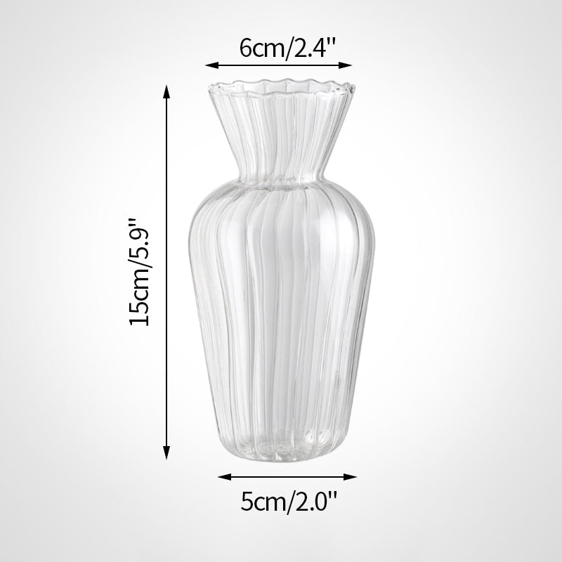 Transparent Glass Vases - Top Boho