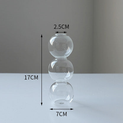 Transparent Glass Vases