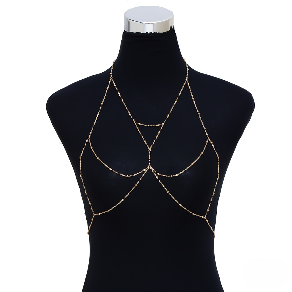 Boho Chic Harness Body Jewelry - Top Boho