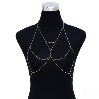 Boho Chic Harness Body Jewelry - Top Boho