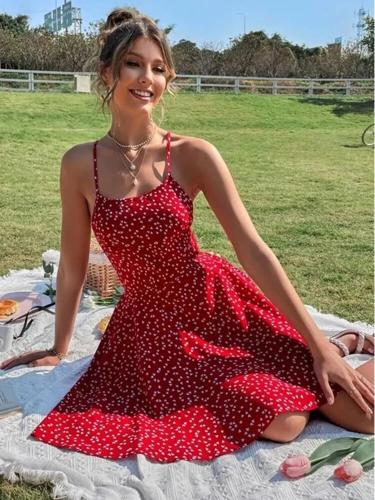 Boho Charm Cami Dress - Top Boho