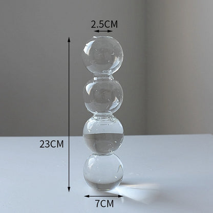 Transparent Glass Vases