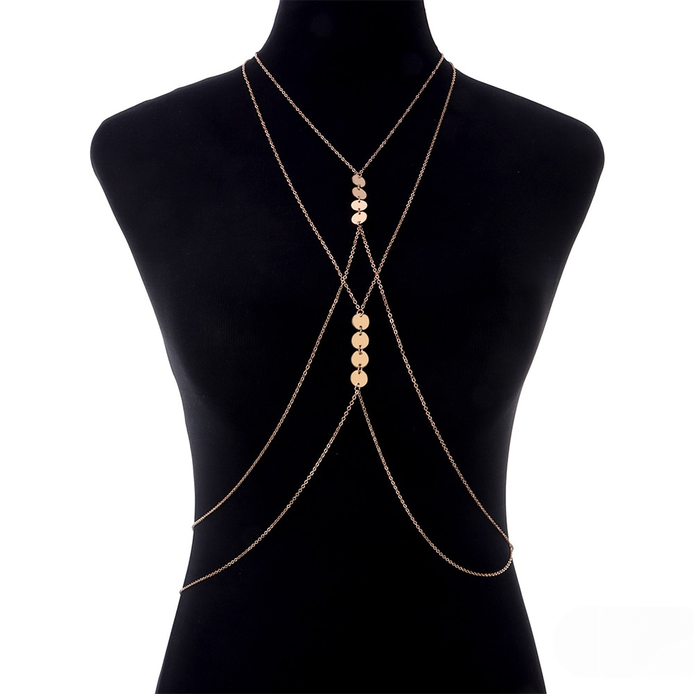 Boho Chic Harness Body Jewelry - Top Boho