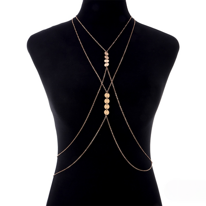 Boho Chic Harness Body Jewelry - Top Boho