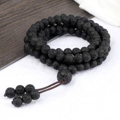 Bohemian Natural Lava Stone Bracelet - Top Boho