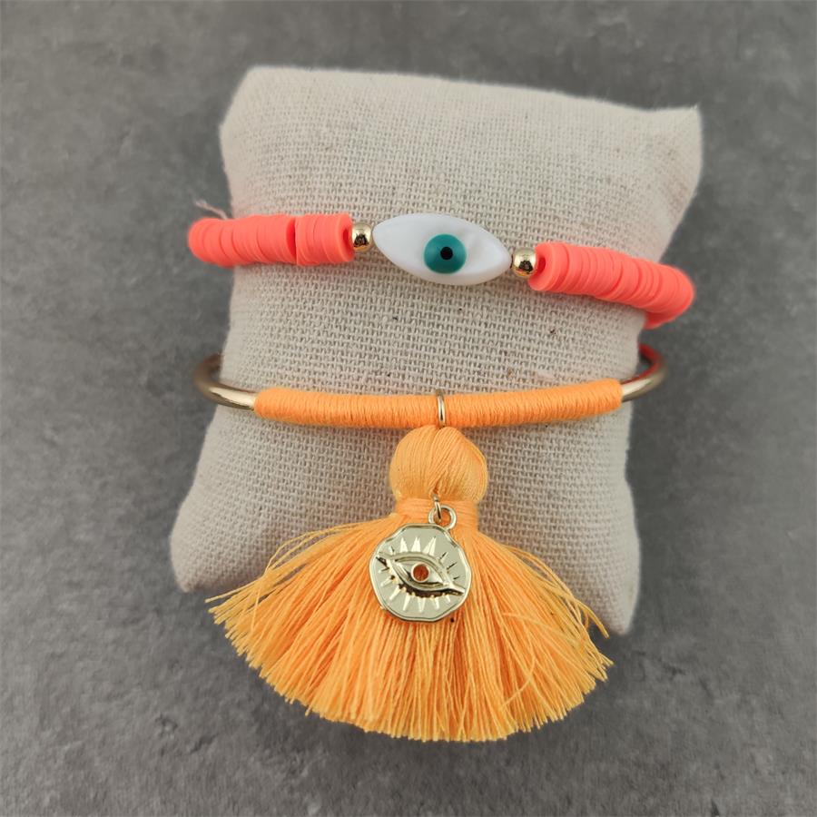Boho Evil Eye with Tassel Bracelets - Top Boho