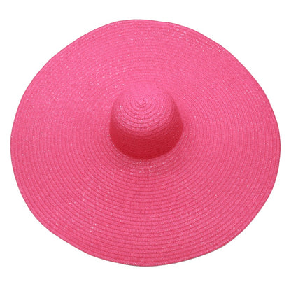 Foldable Women's Oversized Beach Hat - Top Boho