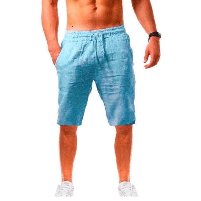 Boho Loose Linen-Cotton Shorts - Top Boho