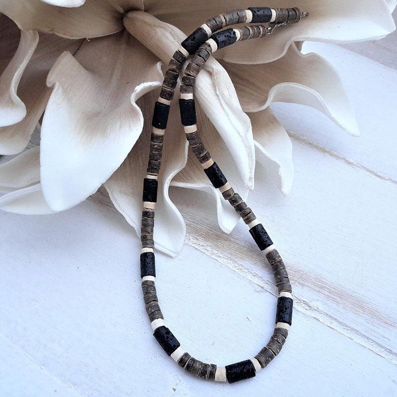 Boho Stone Beaded Necklace - Top Boho