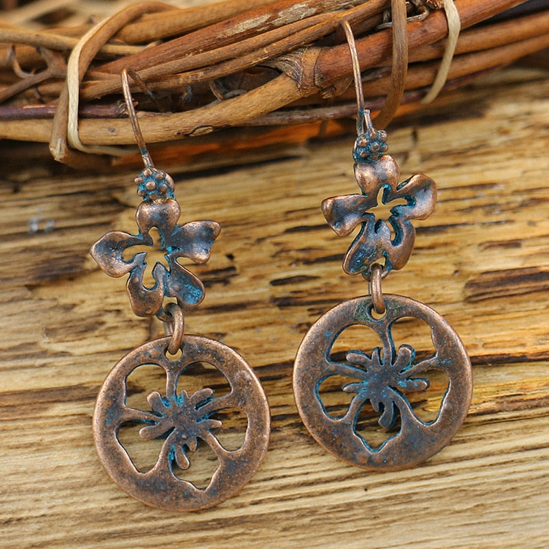Vintage Boho Drop Earrings