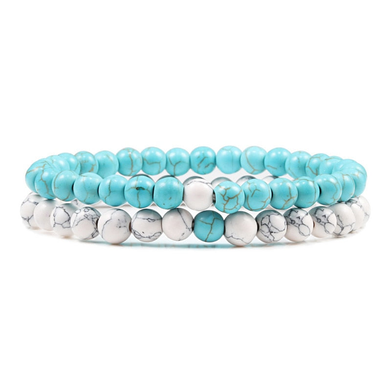 Boho Natural Lava Stone Beaded Bracelets - Top Boho