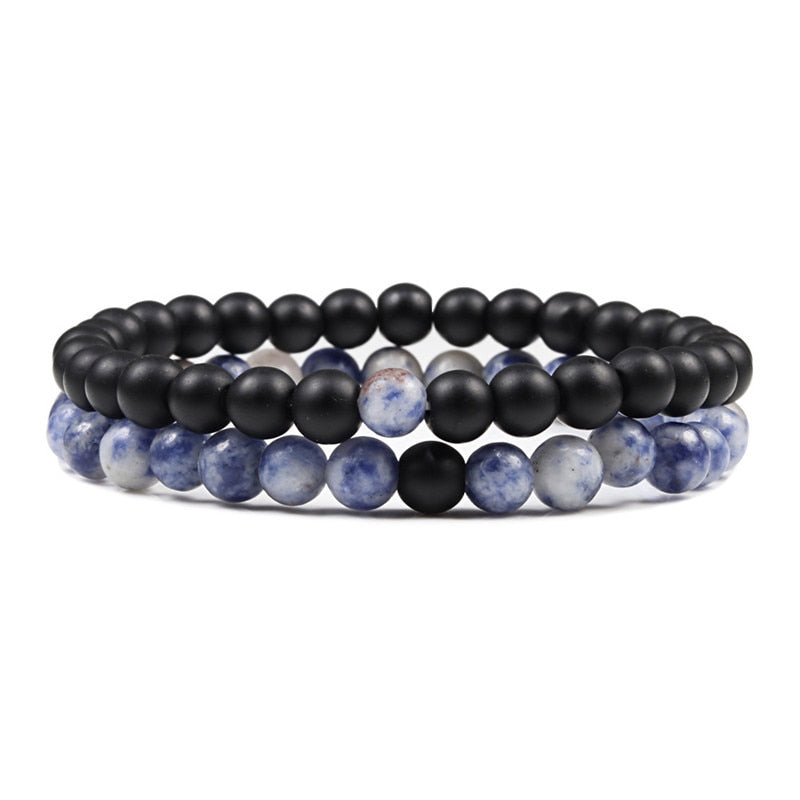 Boho Natural Lava Stone Beaded Bracelets - Top Boho