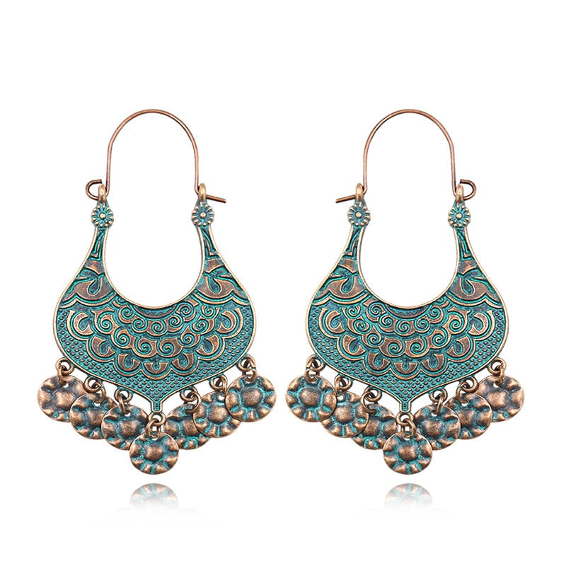 Ethnic Boho Tassel Earrings