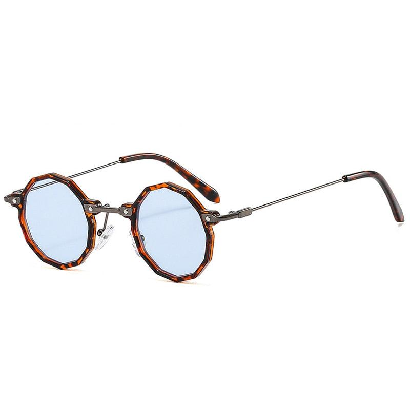 Retro Round Polygon Sunglasses - Top Boho