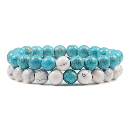 Boho Natural Lava Stone Beaded Bracelets - Top Boho