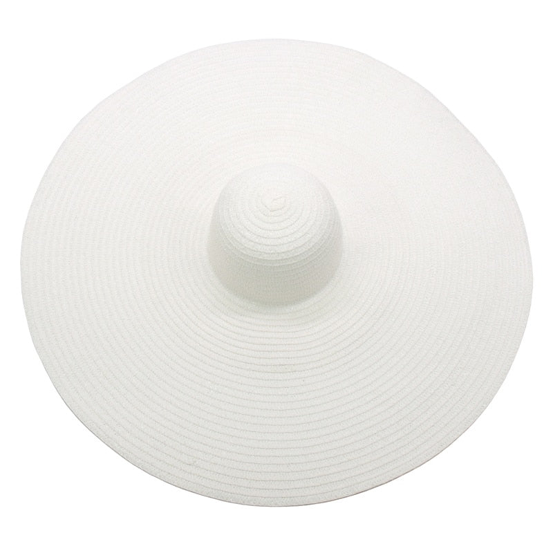 Foldable Women's Oversized Beach Hat - Top Boho