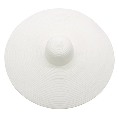 Foldable Women's Oversized Beach Hat - Top Boho
