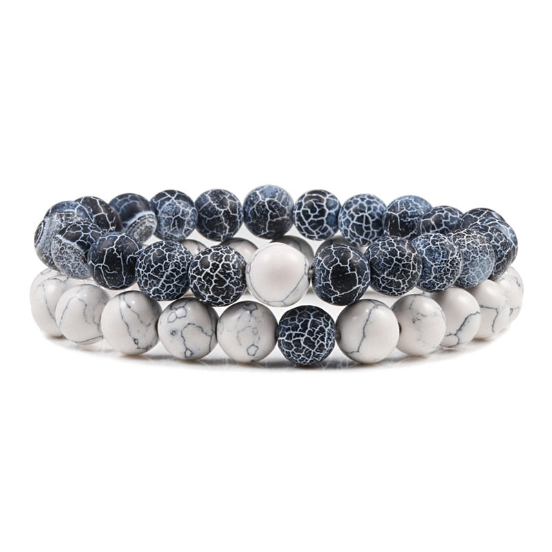 Boho Natural Lava Stone Beaded Bracelets - Top Boho