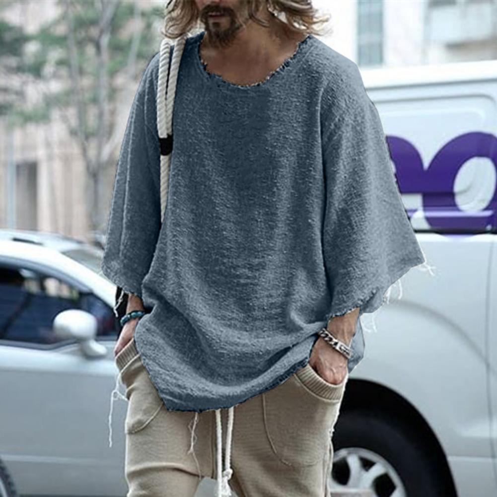 Boho Men Loose Shirt - Top Boho