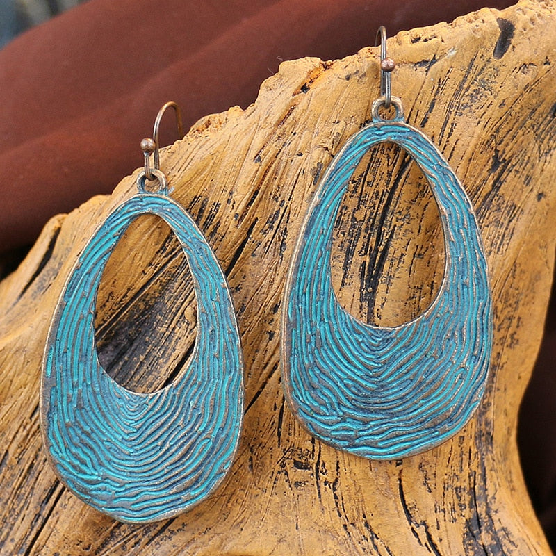 Vintage Boho Drop Earrings