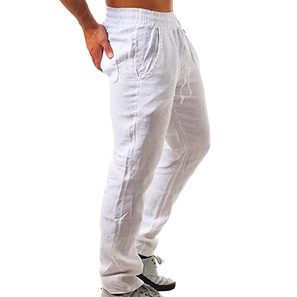 Boho Loose Linen-Cotton Pants - Top Boho