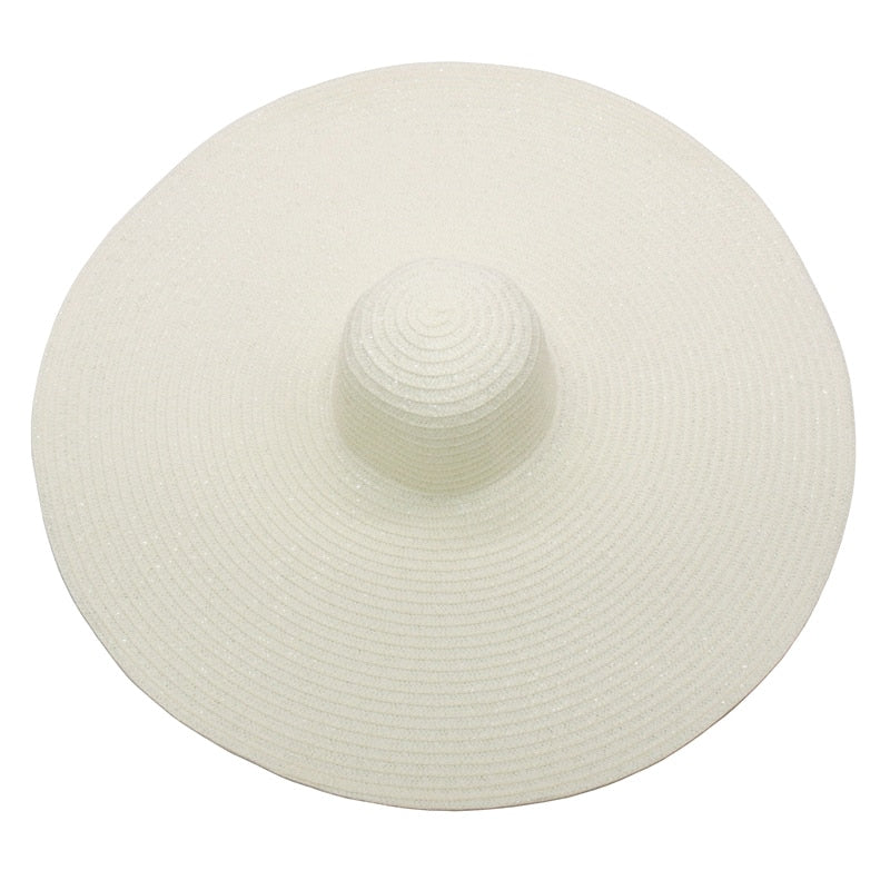 Foldable Women's Oversized Beach Hat - Top Boho