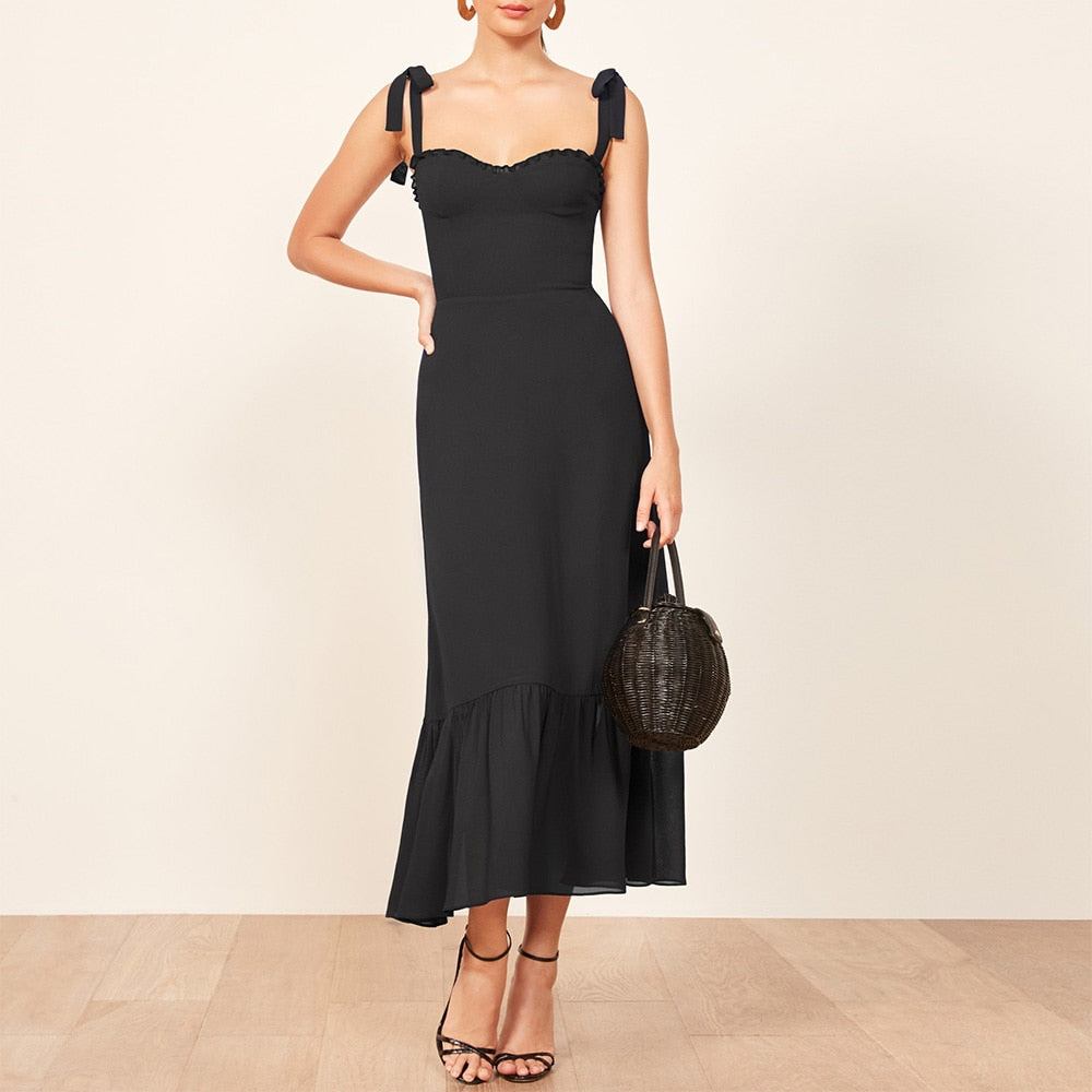 Elegant Floral Boho Maxi Dress - Top Boho