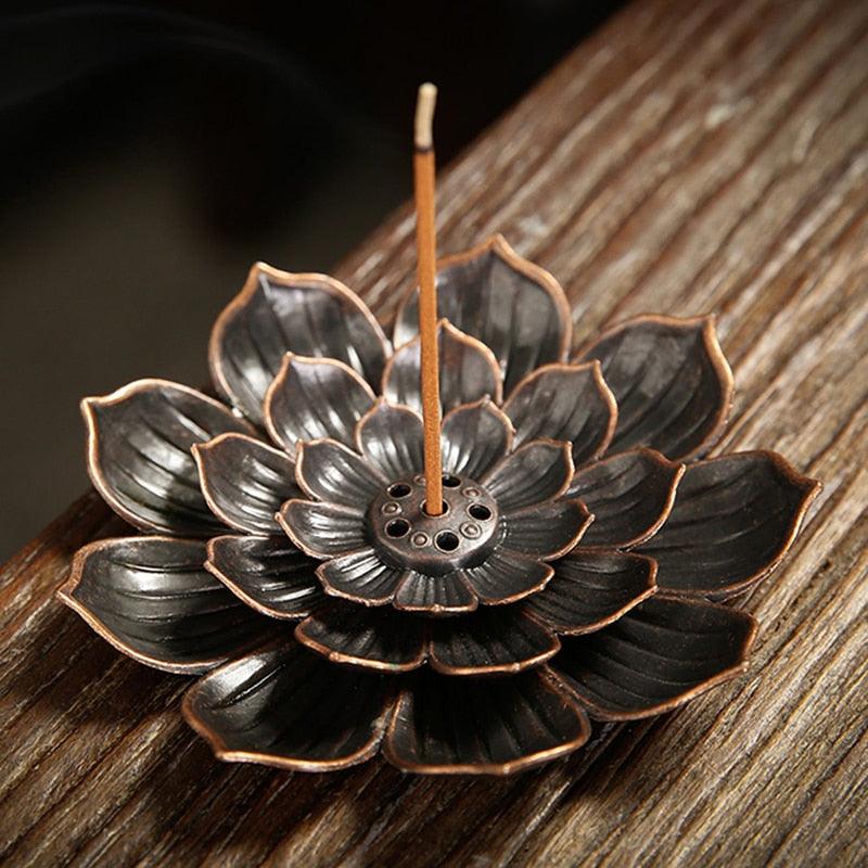 Lotus Incense Burner - Top Boho