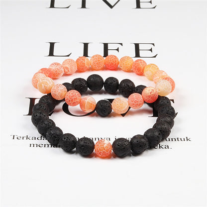 Boho Natural Lava Stone Beaded Bracelets - Top Boho
